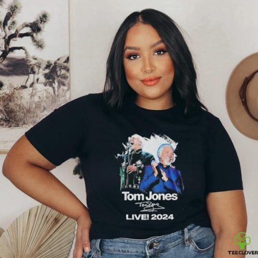 Official Tom Jones Live 2024 signature Shirt