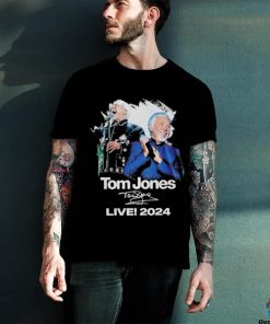 Official Tom Jones Live 2024 signature Shirt