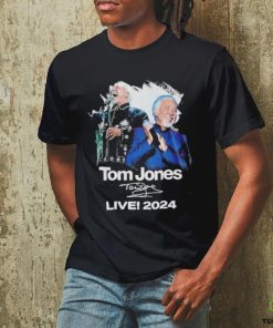 Official Tom Jones Live 2024 signature Shirt