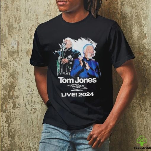 Official Tom Jones Live 2024 signature Shirt