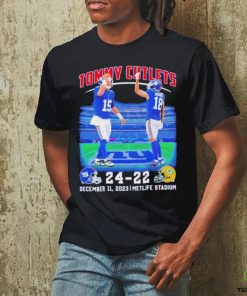 Official Tommy Cutlets NY Giants 24 22 Green Bay Packers December 11 2023 Metlife Stadium T Shirt