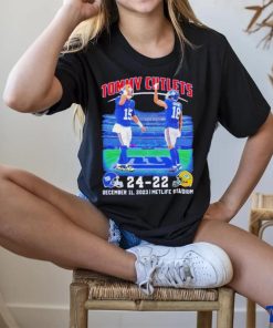 Official Tommy Cutlets NY Giants 24 22 Green Bay Packers December 11 2023 Metlife Stadium T Shirt