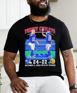 Official Tommy Cutlets NY Giants 24 22 Green Bay Packers December 11 2023 Metlife Stadium T Shirt