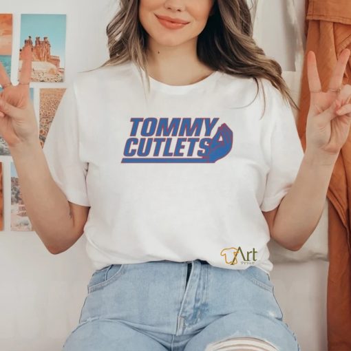 Official Tommy Cutlets Shirt New Tommy Cutlets Giant New York Football Shirt For Tailgates Gameday Sporting Events Tommy Devito Shirt