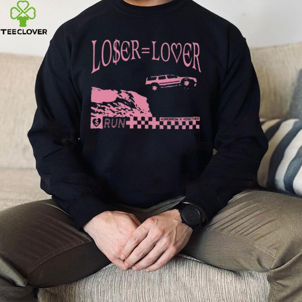 Official Tomorrow X Together Lollapalooza Loser = Lover Run Shirts Official Tomorrow X Together Lollapalooza Loser = Lover Run Shirts