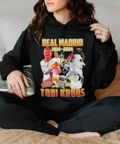 Official Toni Kroos 2014 2024 Forever Legend Of Real Madrid Football Club T Shirt