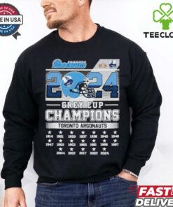 Official Toronto Argonauts City 2024 Grey Cup Champions Shirt