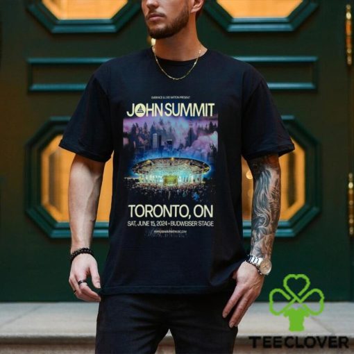 Official Toronto, ON John Summit June 15 2024 Budweiser Stage Poster shirt