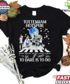 Official Tottenham Hotspur To Dare Is To Do Merry Christmas T Shirt