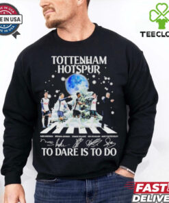 Official Tottenham Hotspur To Dare Is To Do Merry Christmas T Shirt