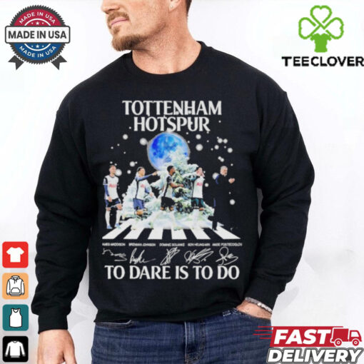 Official Tottenham Hotspur To Dare Is To Do Merry Christmas T Shirt