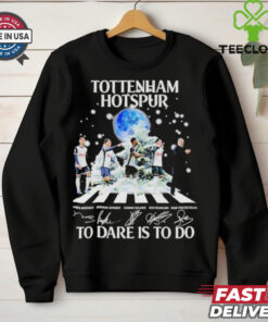 Official Tottenham Hotspur To Dare Is To Do Merry Christmas T Shirt