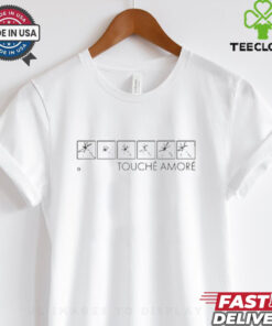 Official Touché Amoré Square Box Logo Ringer Shirt