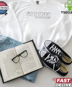 Official Touché Amoré Square Box Logo Ringer Shirt