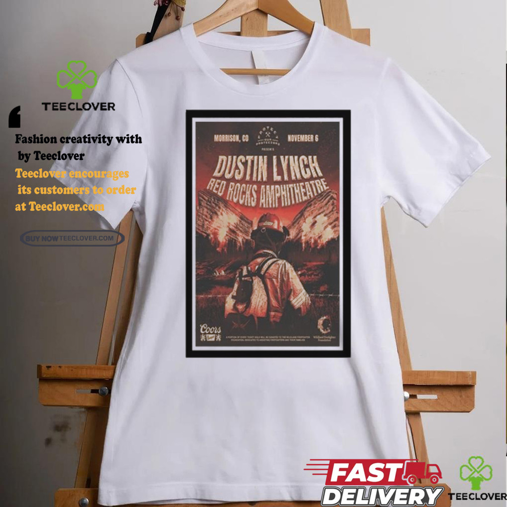 Official Tour Poster Dustin Lynch In Morrison, CO On November 6 2024 T Shirt Official Tour Poster Dustin Lynch In Morrison, CO On November 6 2024 T Shirt