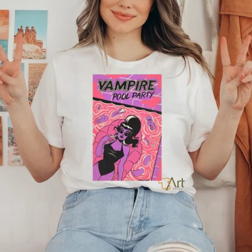Official Tragic Girl Vampire Pool Party shirt
