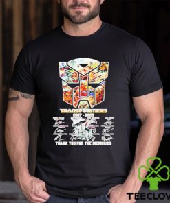 Official Transformers 2007 – 2023 Signature Thank You For The Memories shirt