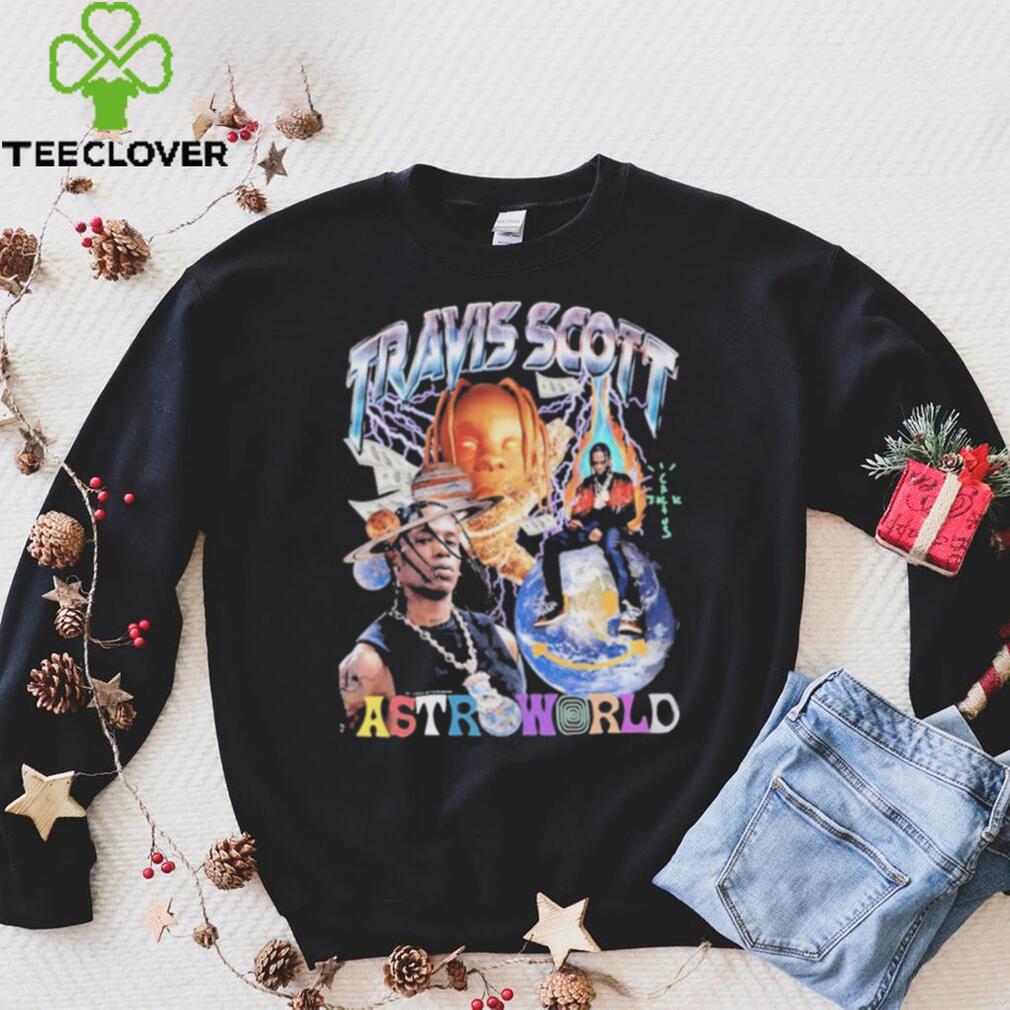 Astroworld crew outlet neck