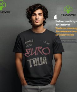 Official Travis Scott Live Euro Tour 2024 T Shirt