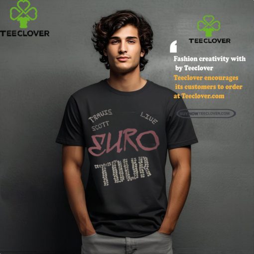 Official Travis Scott Live Euro Tour 2024 T Shirt