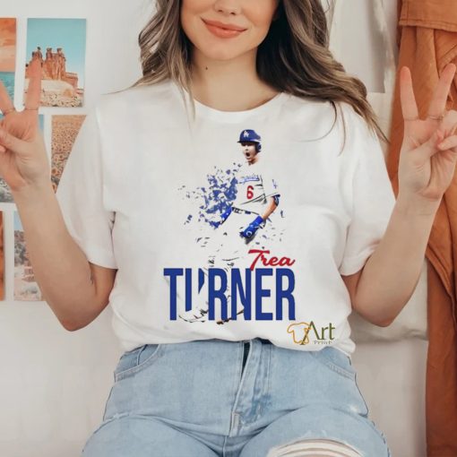 Official Trea Turner Los Angeles Dodgers T Shirt