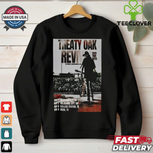Official Treaty Oak Revival 2024 Tour Dates Poster shirt