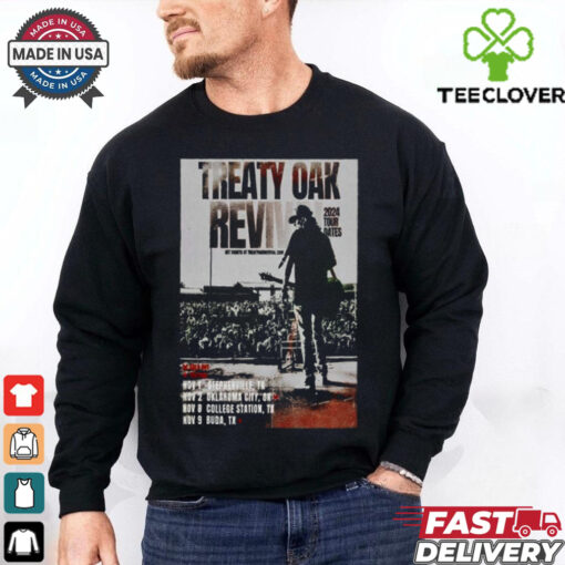Official Treaty Oak Revival 2024 Tour Dates Poster shirt