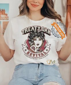 Official Treaty Oak Revival Merch Rose Tattoo Shirt