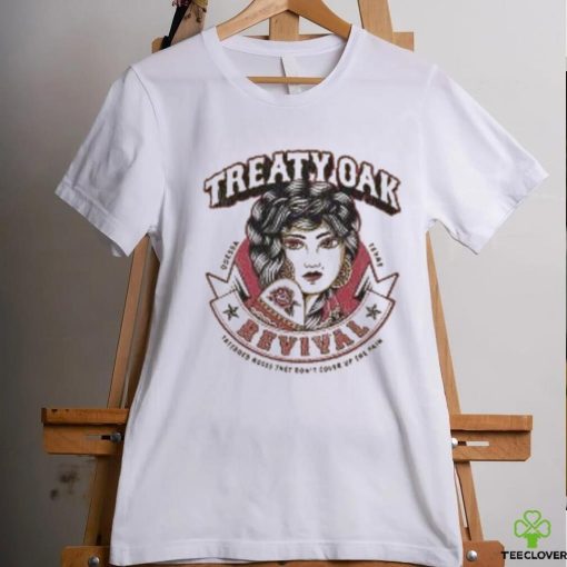 Official Treaty Oak Revival Merch Rose Tattoo Shirt
