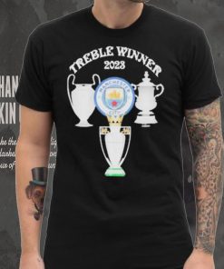 Official Treble Winners 2023 Manchester City Shirt