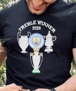 Official Treble Winners 2023 Manchester City Shirt