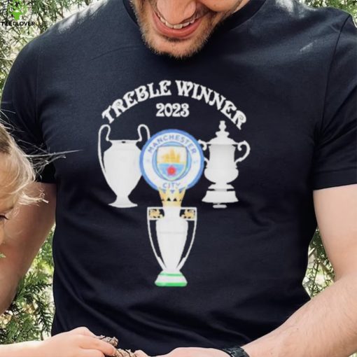 Official Treble Winners 2023 Manchester City Shirt