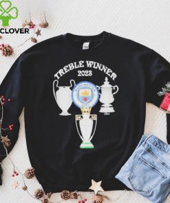 Official Treble Winners 2023 Manchester City Shirt