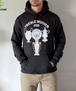 Official Treble Winners 2023 Manchester City Shirt