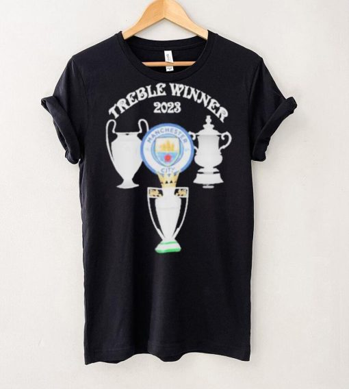 Official Treble Winners 2023 Manchester City Shirt