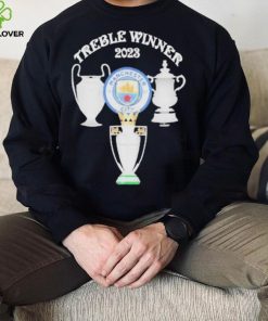Official Treble Winners 2023 Manchester City Shirt