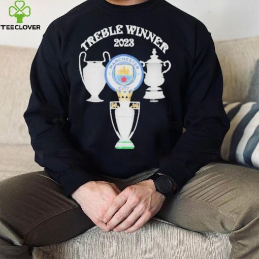 Official Treble Winners 2023 Manchester City Shirt
