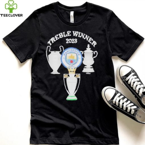 Official Treble Winners 2023 Manchester City Shirt