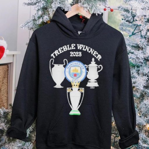 Official Treble Winners 2023 Manchester City Shirt