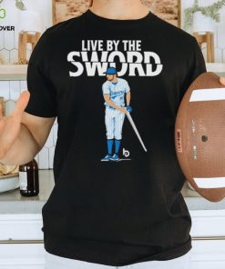 Official Trevor bauer live by the sword hoodie, sweater, longsleeve, shirt v-neck, t-shirt