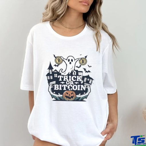 Official Trick Or Bitcoin t hoodie, sweater, longsleeve, shirt v-neck, t-shirt