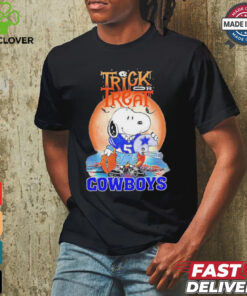 Official Trick Treat Snoopy Teams Dallas Cowboys Halloween Shirt