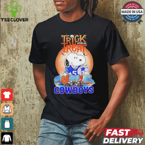 Official Trick Treat Snoopy Teams Dallas Cowboys Halloween Shirt