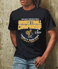 Official Trinity Bantams 2024 NCAA Division III Men’s Basketball Championship Shirt