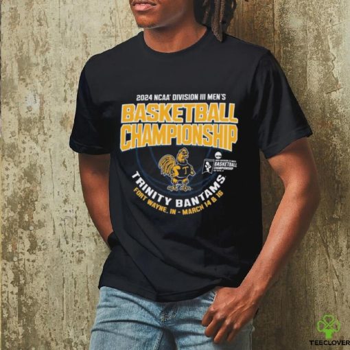 Official Trinity Bantams 2024 NCAA Division III Men’s Basketball Championship Shirt