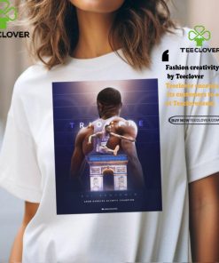 Official Triomphe Rai Benjamin Gold Medal 400m Hurdles Paris Olympic Champion 2024 Poster t shirt