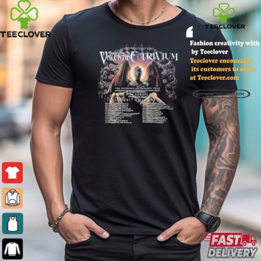 Official Trivium The Poisoned Ascendancy Uk Tour 2025 Shirt