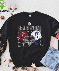 Official Troy Trojans Vs Duke Blue Devils 2023 Birmingham Bowl Head To Head Shirt