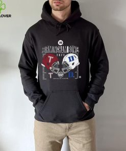 Official Troy Trojans Vs Duke Blue Devils 2023 Birmingham Bowl Head To Head Shirt