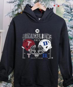 Official Troy Trojans Vs Duke Blue Devils 2023 Birmingham Bowl Head To Head Shirt